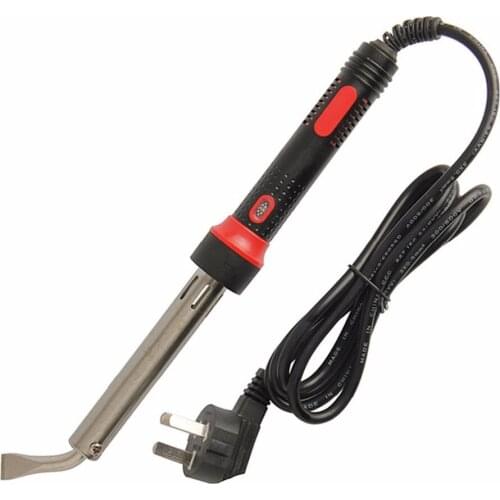 High Power 150W/200W/300W Electric Soldering Iron Welding Equipment Tool Elbow Bend Head Outside Heat Knife Tip Solder Iron Head