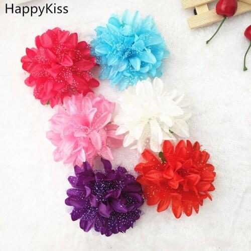 HappyKiss big flower crafts diy Flower For Wedding Party Flower bouquet Decoration Flower Head Artificial Festive & Party