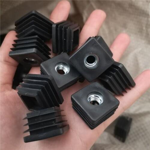 Square Nut Plug Heightened Foot Pad Stool Foot Pad Nut Pipe Plug Home Foot Pad Balance Adjustable Wheel Set