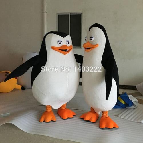 Madagascar Penguin Mascot Costume Fancy Dress Free Shipping