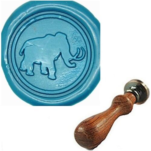 Mammoth Wax Seal Stamp, Great for Embellishment of Envelopes, Invitations, Wine Packages, Greeting Cards, etc