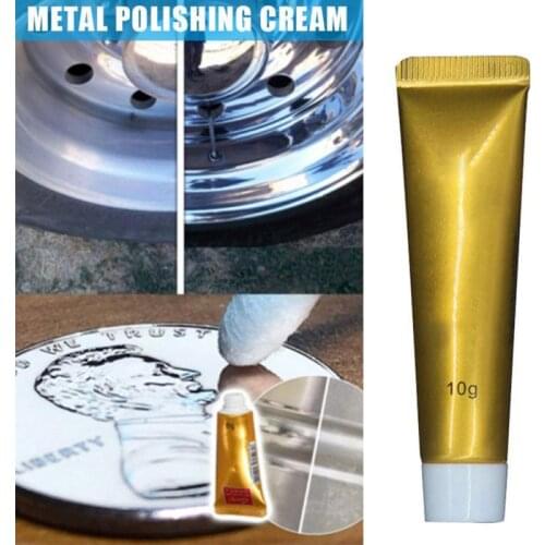 10g Metal Polishing Cream Knife Machine Polishing Wax Mirror Metal Stainless Steel Ceramic Watch Polishing Paste Rust Remover