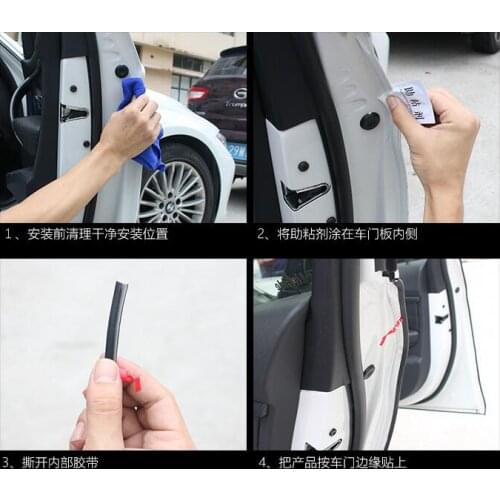 New product 5Meter car door adhesive anti shine fit for lada niva kalina priora largus vaz samara car accessoties