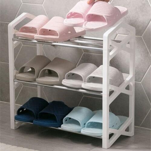 Home Non-Woven Fabric Dustproof Shoe Rack Storage Organizer Cover Cabinet Shelf Cabinet Simple dormitory provincial space rack