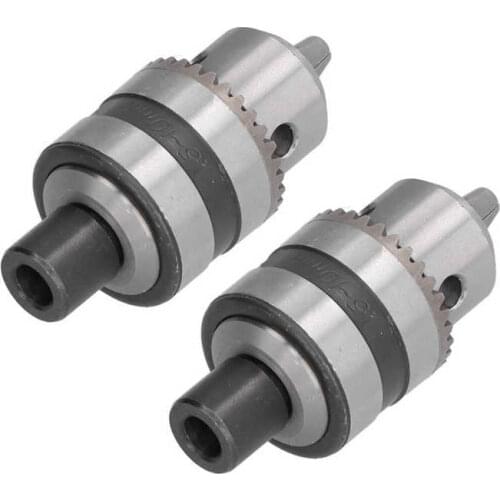 Conversion Tool Impact Resistance 1.5-10mm Heavy Duty Drill Chuck with Shank Key for Milling Machines for Lathes