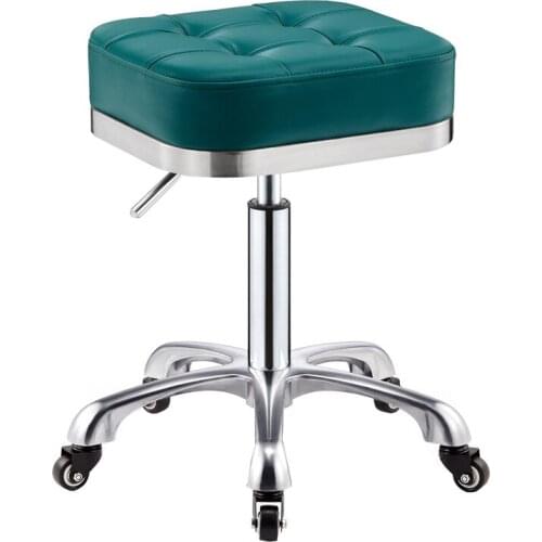 Work bench barber shop stool hair salon hairdressing salon lift stool beauty stool rotating pulley work chair