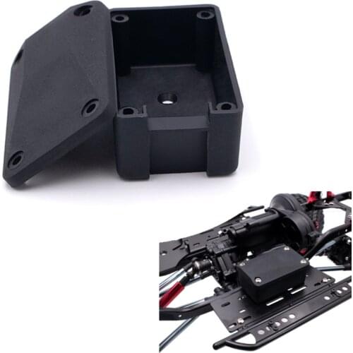 Rc Car Toys DIY Part 57*34*26mm Electronic Receiver Box For Model Cars Crawler Truck TRAXXAS TRX4 SCX10 II 90046 Wrangler JKMAX