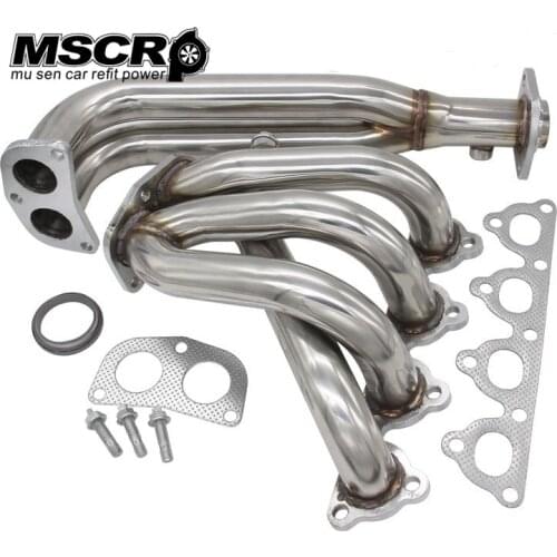 HIGH QUALITY STAINLESS STEEL PIPING HEADER MANIFOLD EXHAUST FOR Honda CIVIC EG EF EK EM 88-00