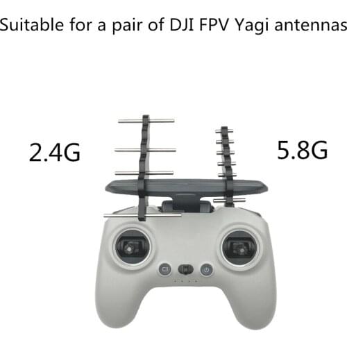 2.4Ghz 5.8Ghz Yagi Antenna Signal Booster for DJI FPV Remote Controller 2 Yagi Signal Enhancer for FPV Combo Accessories