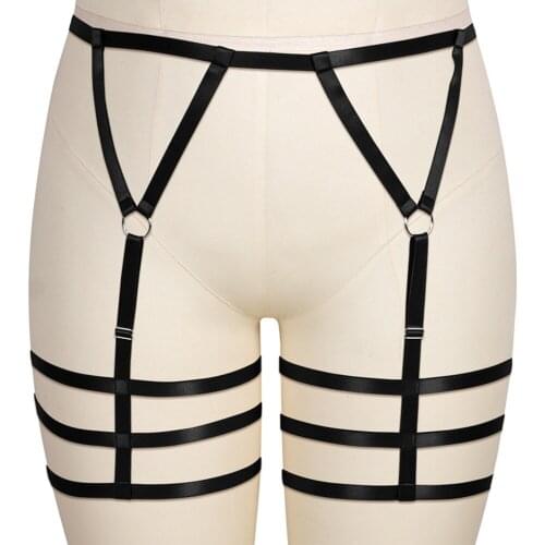 Busty Womens Underwea Sexy Plus Size Lingerie Exotic Accessories Harness Fashion Fetish Elastic Bondage Adjust Suspender Belts