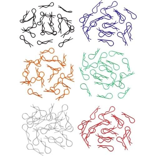 20 Piece RC Car R-Pins Fit HPI HSP 1/10 1/12 1/16 1/18 RC Car Buggy