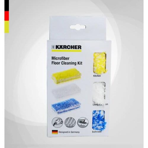 3pcs/lot KARCHER steam cleaner parts super long fiber floor cloth SC series SC1/SC2/SC3