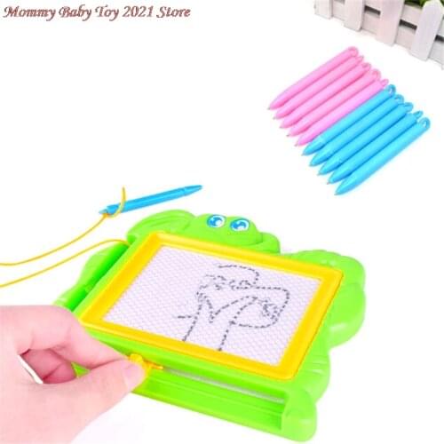 5pcs Magnetic Whiteboard Marker Pen Palette Pen Black Board Pen Material Escolar Dry Erase Erasers Students Supplies