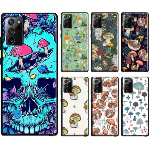 Wild Forest Mushroom Case For Samsung Galaxy S20 FE S21 Ultra Note 20 S10e Note 10 S8 S9 S10 Plus Phone Cover
