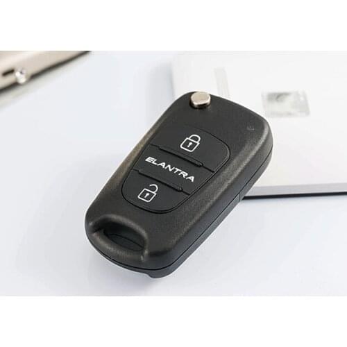 Brand New FOB Car Key Case 3 Buttons For Hyundai New Elantra Flip Folding Remote Key Blank Shell