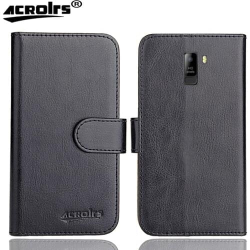 Ergo V600 Vega Case 6 Colors Dedicated Soft Flip Leather Special Crazy Horse Phone Cover Cases Credit Card Wallet