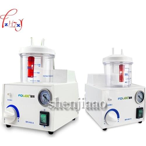 H003-B 1000ML Electric-Drive Phlegm-Sucker 110/220V Portable Dental Medical Emergency Aspirator Vacuum Electric Catarrh 1PC