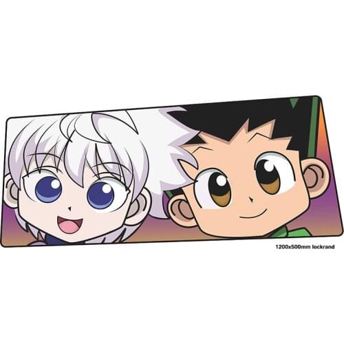 HUNTERxHUNTER mouse pad gamer New arrival 120x50cm notbook mouse mat gaming mousepad large thick pad mouse PC desk padmouse