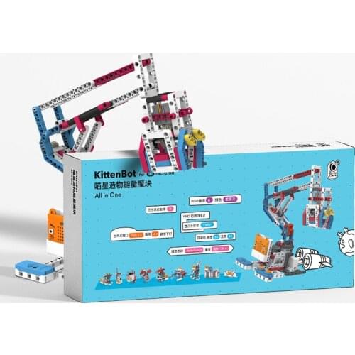 KittenBot All in One Power Brick Building Block for Micro:bit Micro Python Scratch 3.0 Makecode as makeblock Ultimate