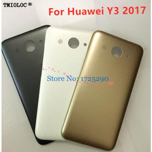 New Battery Door housing Rear back Cover case Middle Frame For Huawei Y3 2017 Y5 lite CRO-L02 CRO-L22 CRO-L03 CRO-L23