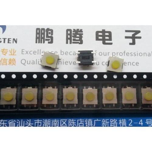 Original new 100% import DIP DTSGF-62Y-S-V-T/R 5pin touch switch 6*6*3.1 silica gel soft head button waterproof and dustproof
