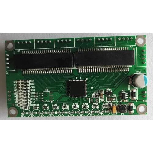 Industrial wide temperature and low power 8-port wiring splitter Mini pin micro network switch module