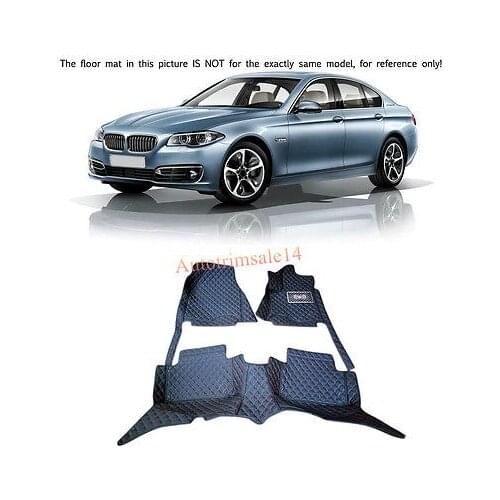 Interior Floor Mats & Carpets Foot Pads Protector For BMW 5 Series F10 2014-2016