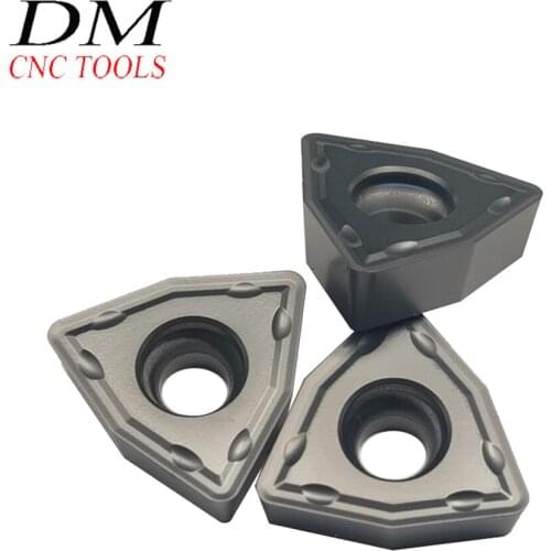 10P WCMT080412 SF LF6018 Indexable U Drill Insert CNC Carbide Insert For Stainless Steel