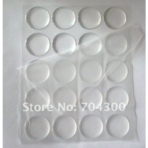 500 Pcs 3d Dome Circle 1 Inch Round Clear Epoxy Sticker For Diy Bottle Cap Sticker Self Adhesive Resin Dots Stickers