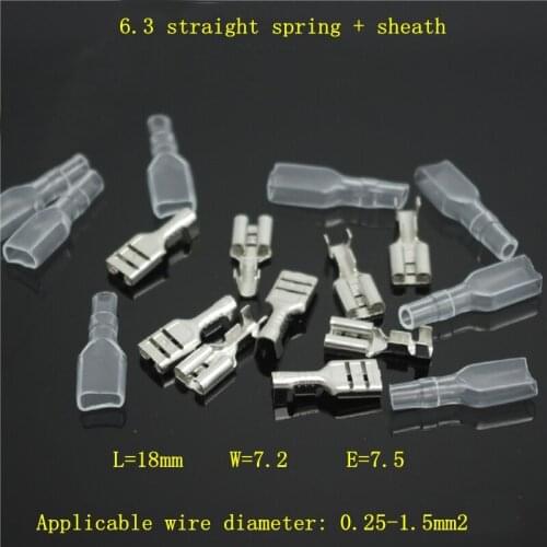 6.3 Female Terminal with Sheathed Cold Terminals