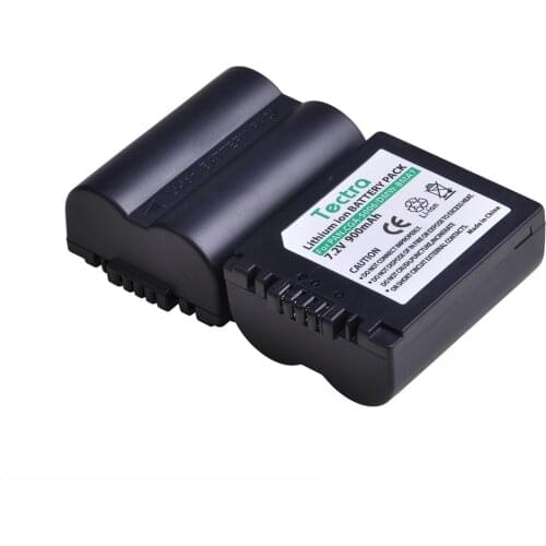2x900mAh CGA-S006 DMW-BMA7 S006 CGR-S006E CGA S006 Battery for Panasonic DMC FZ7 FZ8 FZ18 FZ28 FZ50 FZ30