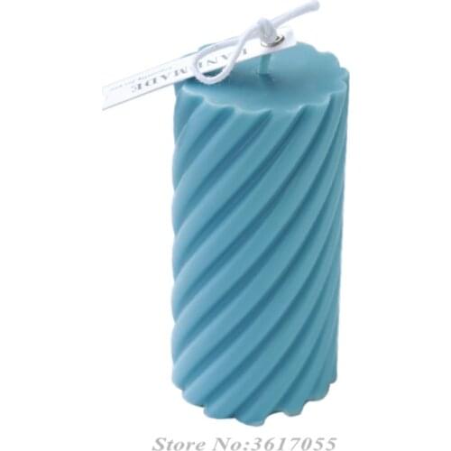 Stripes Acrylic Candle Mold Candle Mold Silicone Mould For Candle Making DIY Gypsum Plaster Mould Clay Resin Molds