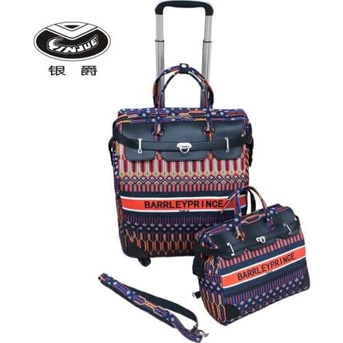 Two Piece Travel Suitcase on Wheels with Rolling Carry Duffle Luggage Sets Cart Backpack Travelling Trolley чемоданы на колесах