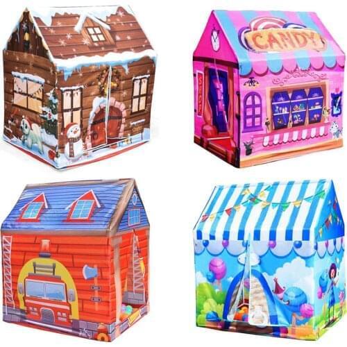 Newborn Baby Toy Tent Indoor Outdoor Sports Portable Dirt-Resistant Kids Tent Toys for Children Playhouse Christmas Decorations