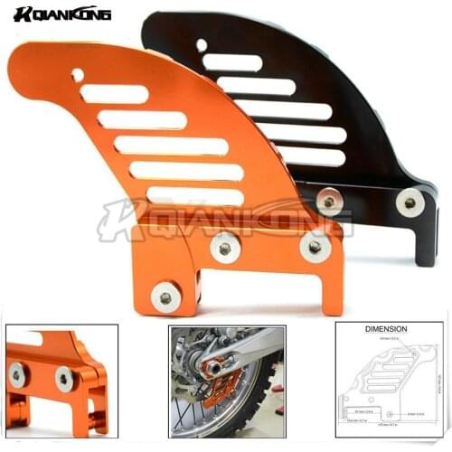 Pit Dirt bike Motorcycle Rear Brake Disc Guard Potector for 300 EXC 2006 2007 2008 2009 2010 2011 2012 2013 2014 2015 2016