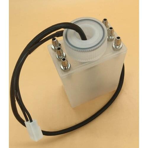 Ink cartridge box 6 holes for Spt 510 Konica printhead for Allwin Infiniti Leopad Yaselan Human JHF printer air safety sub tank