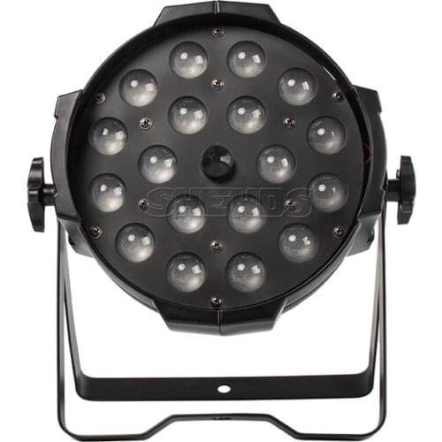 Top Seller LED Par 18x18W Light Zoom Function 10-60 Degree Smooth Dimmer RGBWA+UV 6in1 Color Changing Professional Stage & Dj