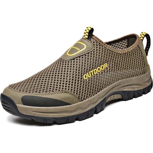 New Mens Sandals Summer Flip Flops Slippers Men Outdoor Casual Shoes Male Sneakers Water Shoes Big Size39-48 Men Hiking Shoes