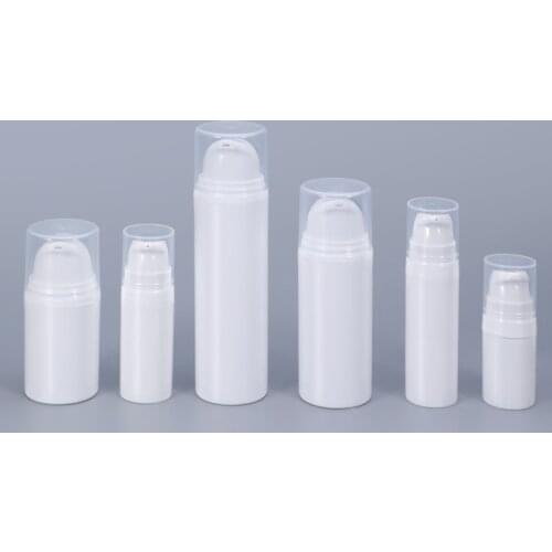 Empty 30ml 50ml Airless Plastic bottles High Quality Refillable Pump Lotion Bottle for Shampoo Liquid Container 10PCS/lot