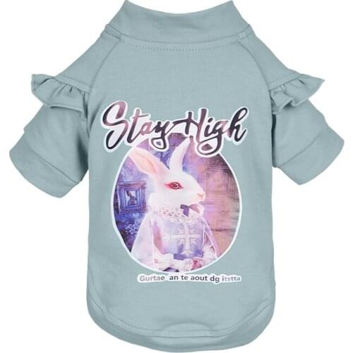 Broken Code Sale Sweet Cotton Pet Dog Clothes Autumn Sprint Letter Printed Hoodies Puppy Dog Costume Teddy Chihuahua Dog T shirt