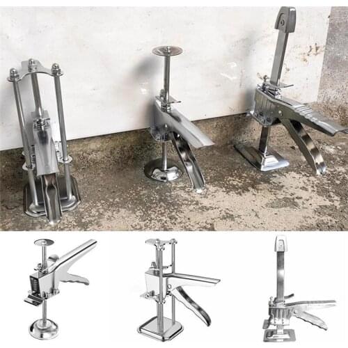 Handheld Tile Leveling System Wall Brick Positioning Height Regulator Tile Lifting Leveler All-Steel Building Auxiliary Tool