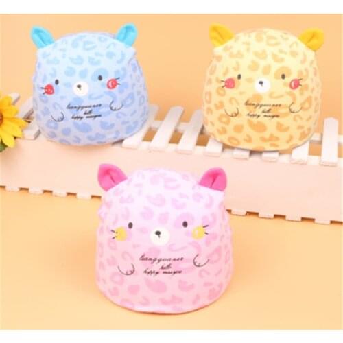 New Spring Autumn Baby Hat Cute Ear Cotton Girls Cap Infant Hats Kids Boys Knitted Cap Winter Children Hat