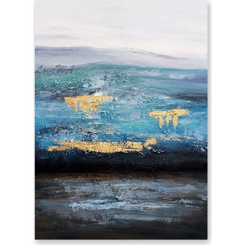 Modern Painting Art Color Abstract Textured Oil Painting Wall Art Unframed Hot Selling Wall Hanging Decor Picture For Home