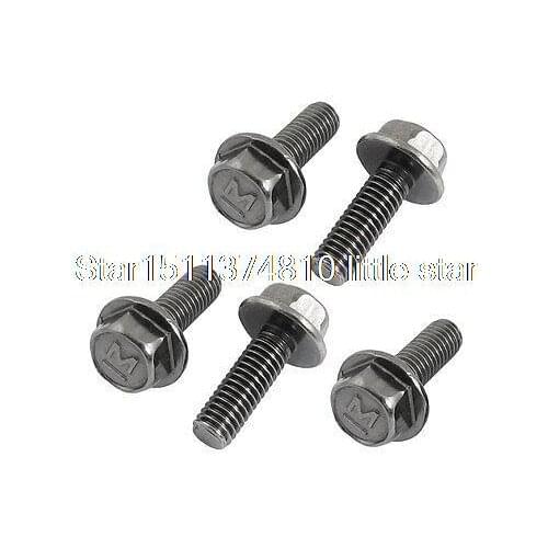5pcs Reverse Thread Shock Mount Screws for Makita 110/4100NB/NH Cutting Machine
