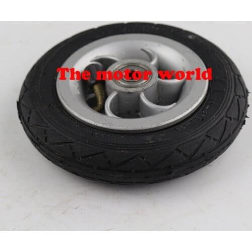 High performance 5x1 Inner Tube Wheel and Metal Hub fit Electric Pneumatic Wheel Gocart CasterVehicle