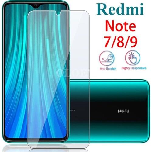 3 Piece Redmi-phone Tempered Glass For Mi Redmi Note 7 8 9 Pro 8t 9pro max protective clear glas Redmi8 9 A 7 note9 8pro HD film
