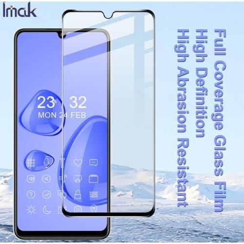 Imak Tempered Glass For Samsung Galaxy A22 Screen Guard Protective oleophobic Full glue