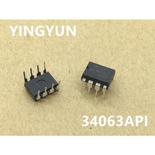 10CS/Lot 34063API MC34063API MC34063 34063 DIP-8 New