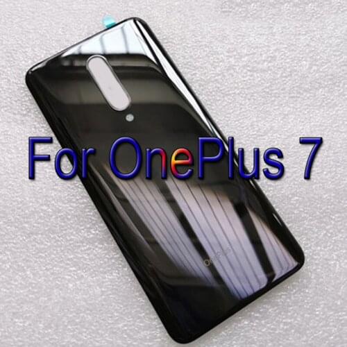 100% Original For OnePlus 7 Battery Back Rear Cover Door Housing For OnePlus 7 Repair Parts Replacement OnePlus7