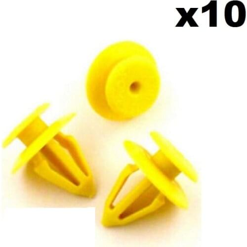 10x For FORVW Volkswagen Interior Trim Panel Clips, for Door Cards, Panels & Linings